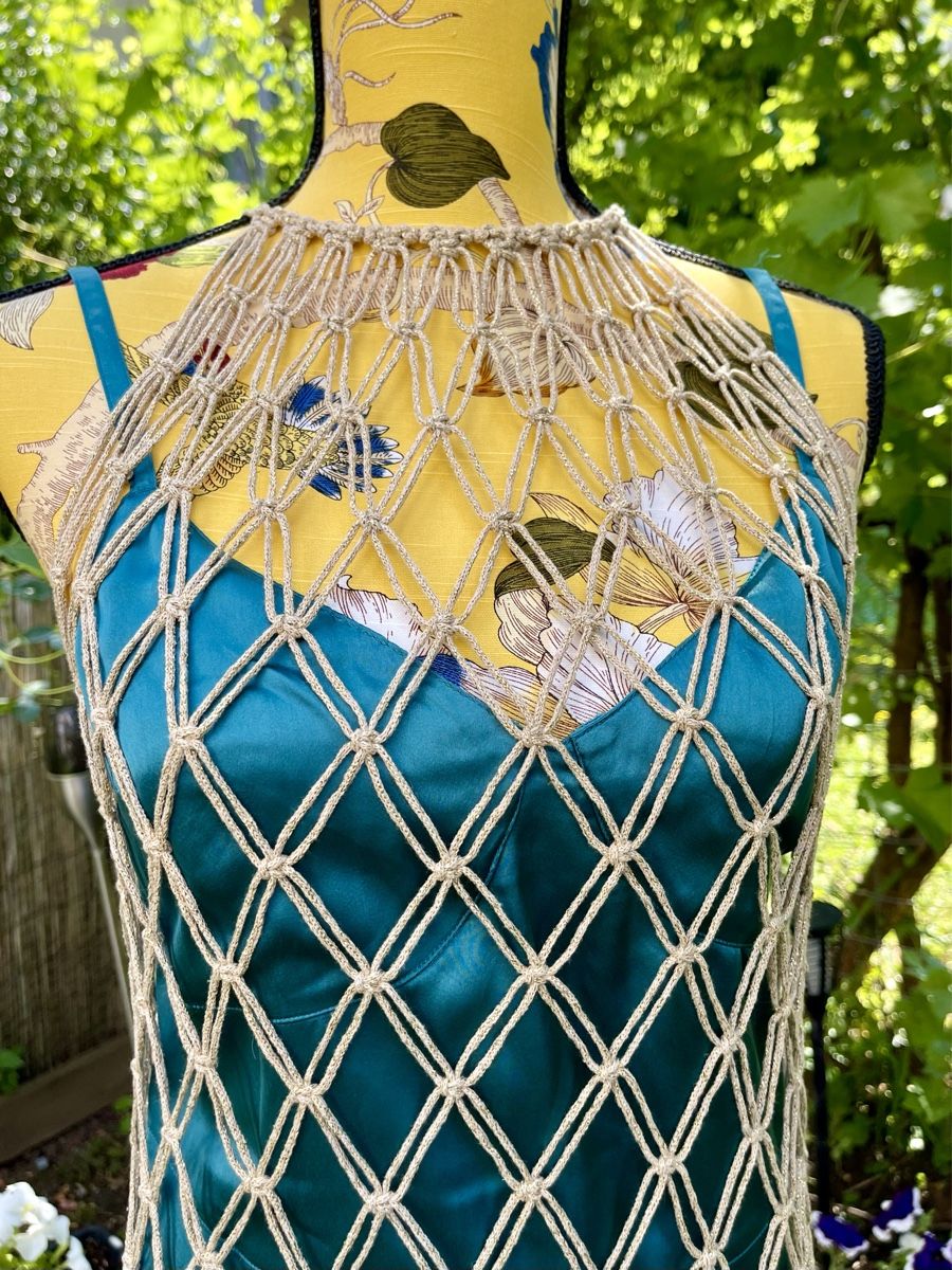 Kleider: 🌿 Makramee-Kleid – handgefertigter Boho-Traum 🌞 – Neu und originalverpackt aus Adliswil von Ajoure_Atelier 6