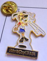 2 Pin World Cup USA 94 Maskotchen