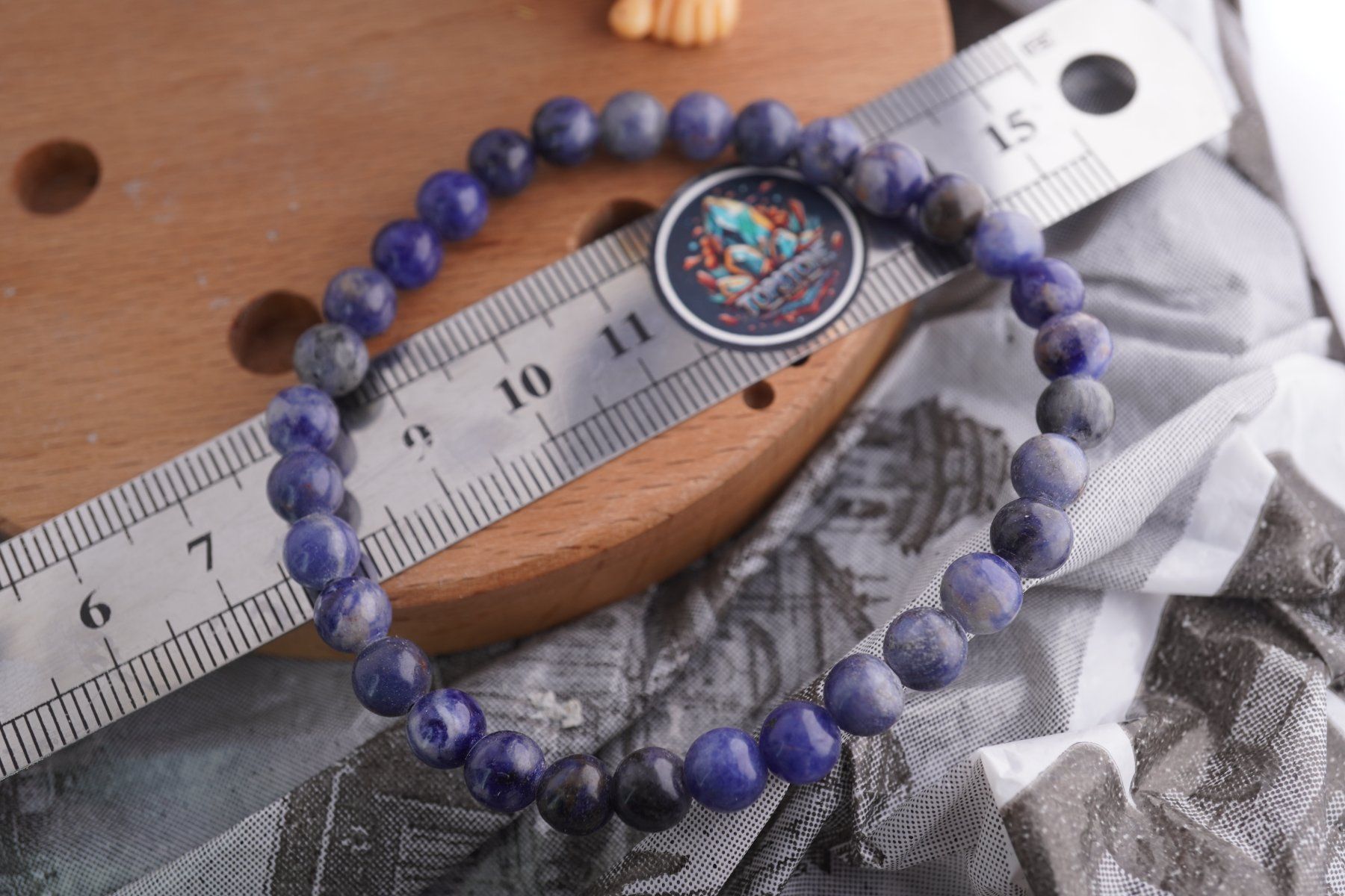 Minéraux & Lithothérapie: Sodalith     Kugel    Armband     Rausverkauf – Neuf avec emballage d'origine à Eschenbach SG par topstone 6