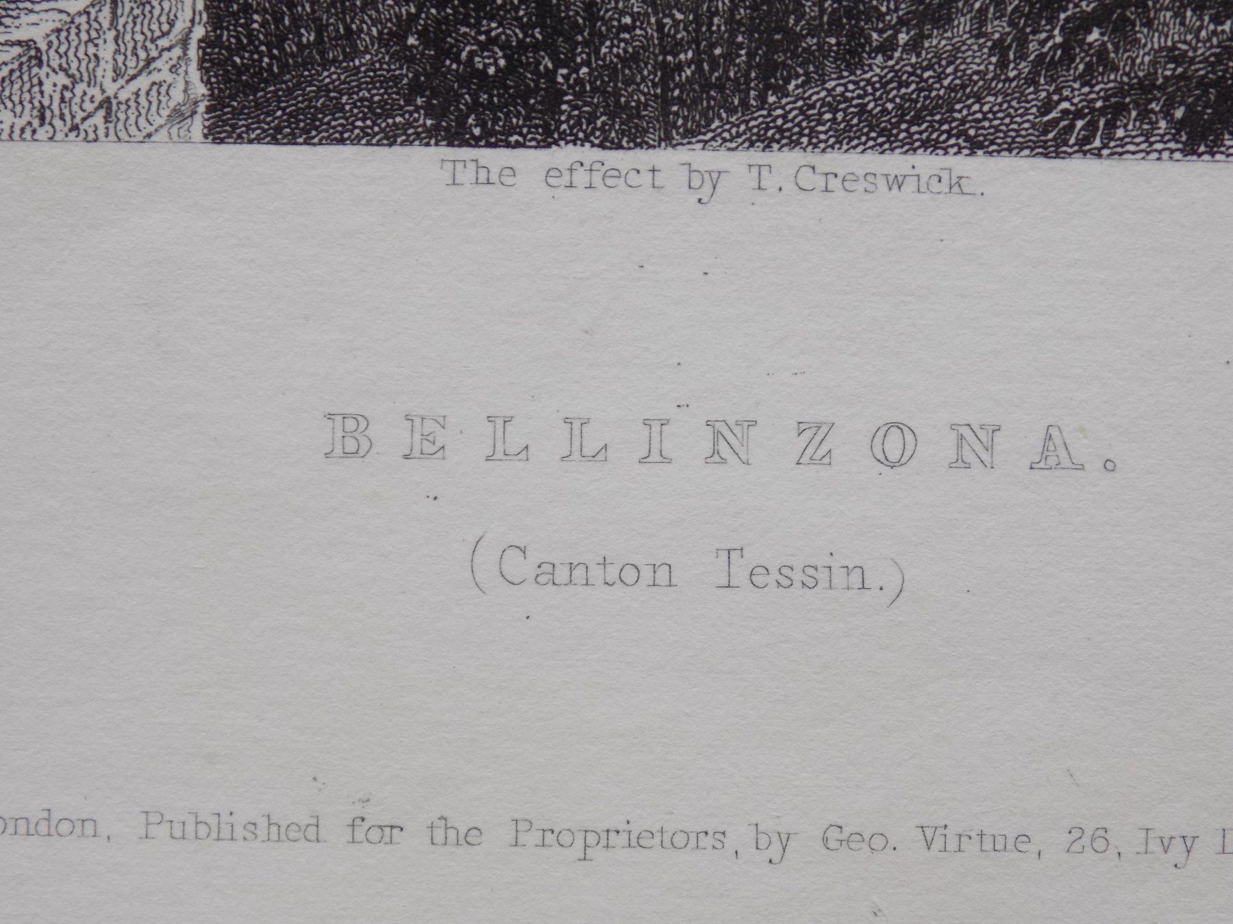 Stiche: Bellinzona Ticino – Gebraucht aus Risch von Rischli15 2