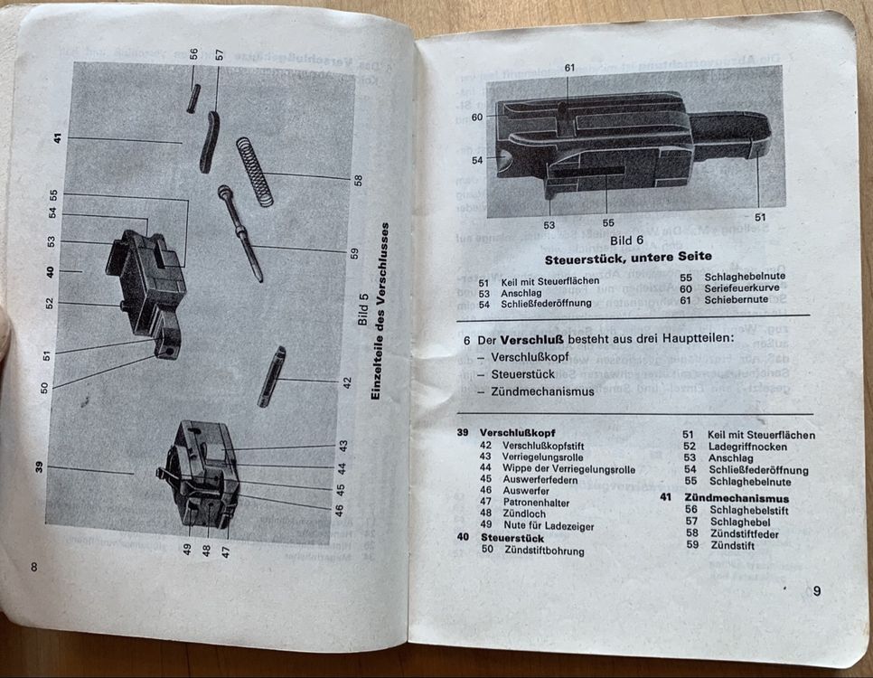 Reglement 53.100 d Das Sturmgewehr 57 und die Gewehrgranaten 9
