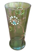 Grüner Glasbecher antik