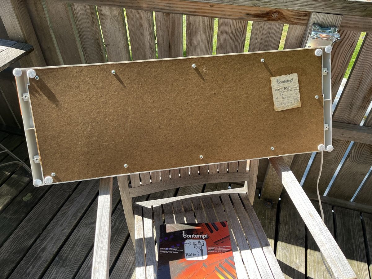 Bontempi Strumenti musicali: Bontempi 109 Vintage Keyboard 1970 – Usato da Wiesenberg venduto da swissantik 7