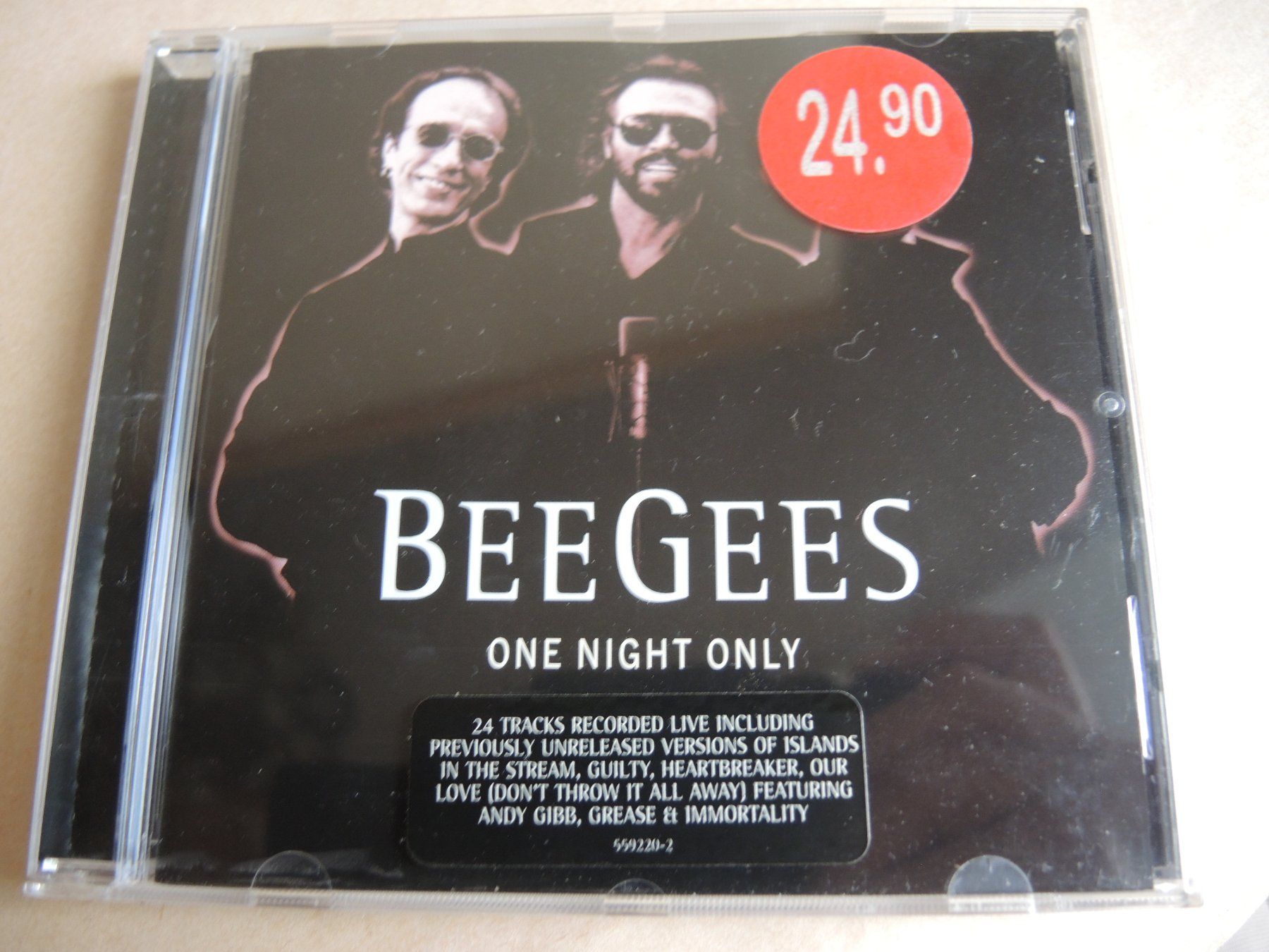 CD: Bee Gees - One Night Only CD - 24 Tracks – Usato da Rorschach venduto da maeck8