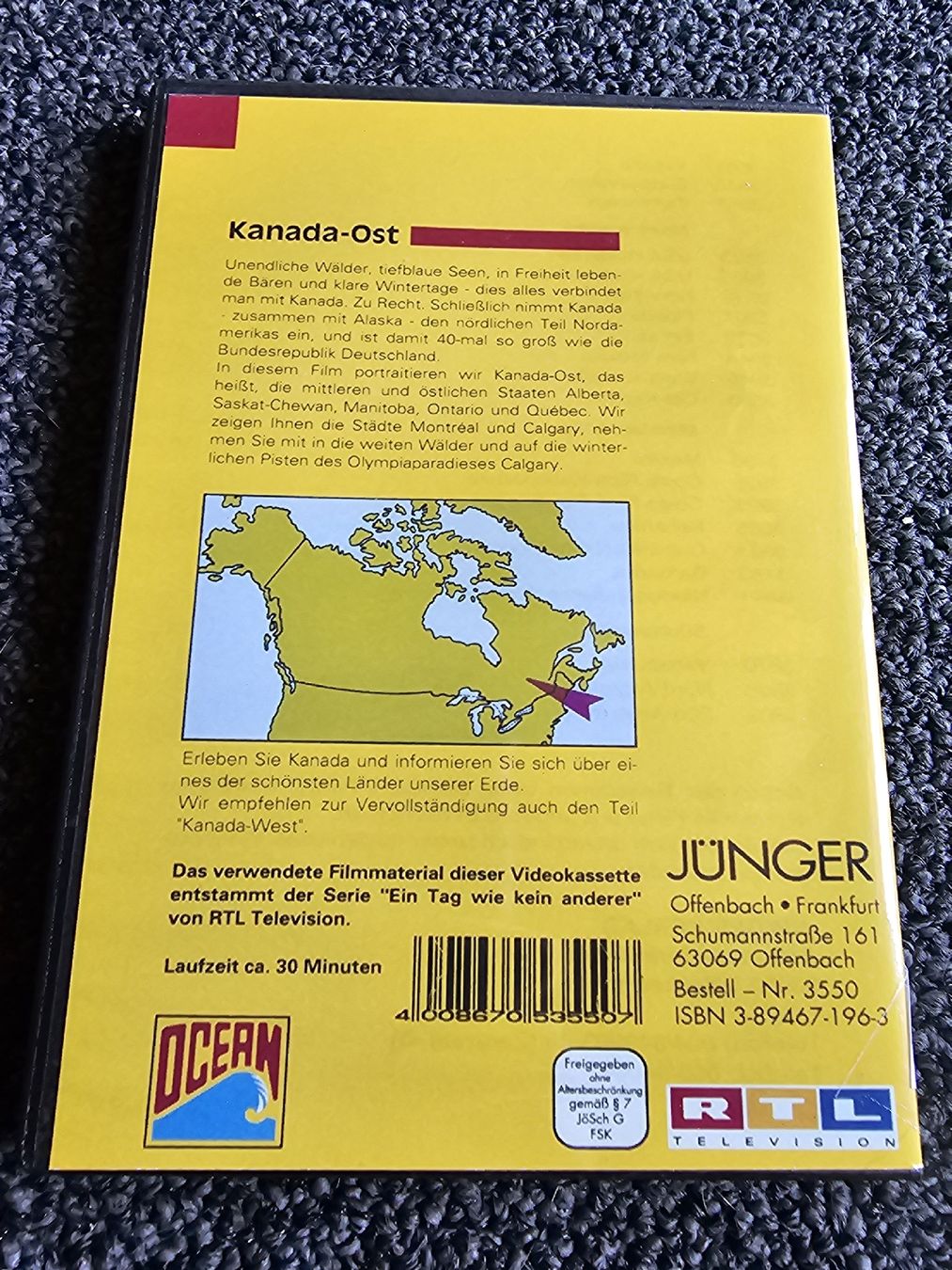 Tutti i DVDs: Kanada-Ost Reisefuehrer (21414) – Usato da Ruswil venduto da jan_bxl5 1