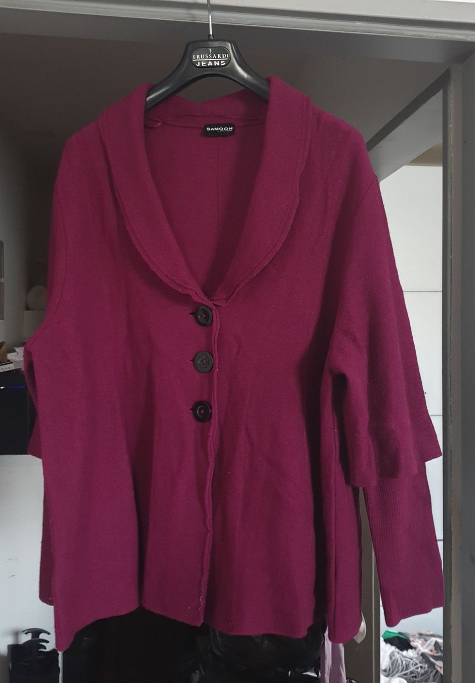 Giacche: SAMOON schöne Wolljacke Gr. 48 – Nuovo (secondo la descrizione) da Frenkendorf venduto da Chrigeli01