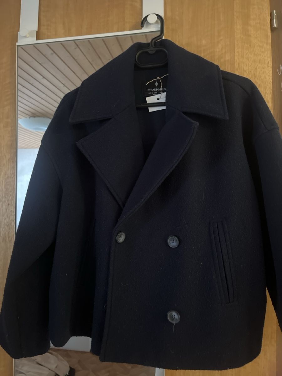Stradivarius Giacche: Stradivarius Blue jacket L ( oversize S ) – Usato da Porsel venduto da ali_tdk9 1