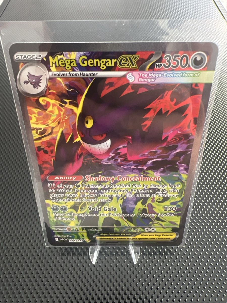 Pokémon Carte collezionabili: Mega Gengar ex 284/217 EN – Nuovo (secondo la descrizione) da Goldach venduto da zek_j7p8