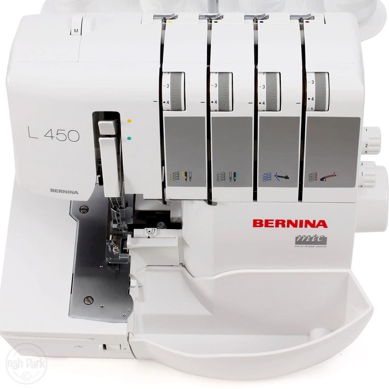 Macchine da cucire: Overlock L 450 Bernina Nähmaschine – Nuovo e nell'imballaggio originale da Bottighofen venduto da zaap 4