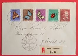B190) 1952, Pro Juventute FDC Kt. 100.-