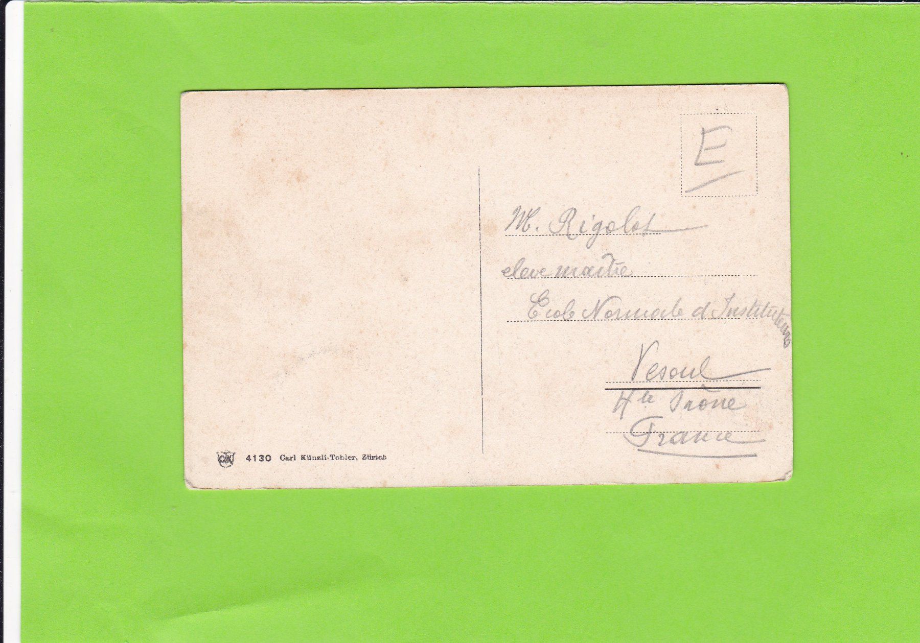 Cartoline postali: Zürich-Theaterstrasse – Usato da St. Peterzell venduto da neckertal 1