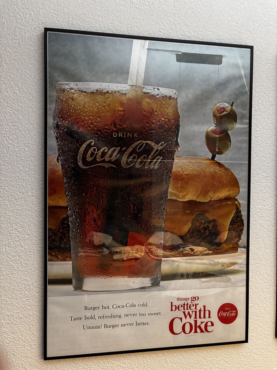 Poster & Bilder: Vintage Werbeplakat - Coca-Cola 90x60cm – Gebraucht aus Herrliberg von Tcardo