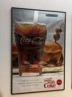 Vintage Werbeplakat - Coca-Cola 90x60cm