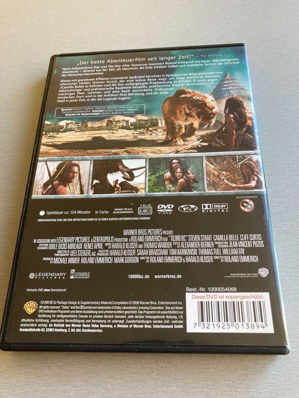 Alle DVDs: 10.000 BC - DVD – Gebraucht aus Wald ZH von Liedermacher 1