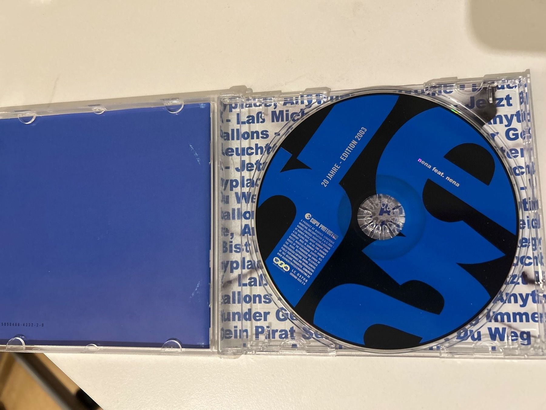 CD: CD-Nena feat. Nena - 20 Jahre Edition 2003 – Usato da Guntershausen venduto da Gloominati 2