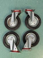 4 Stück Wicke Lenkrollen ø 200 mm x B 50 mm [gebraucht]