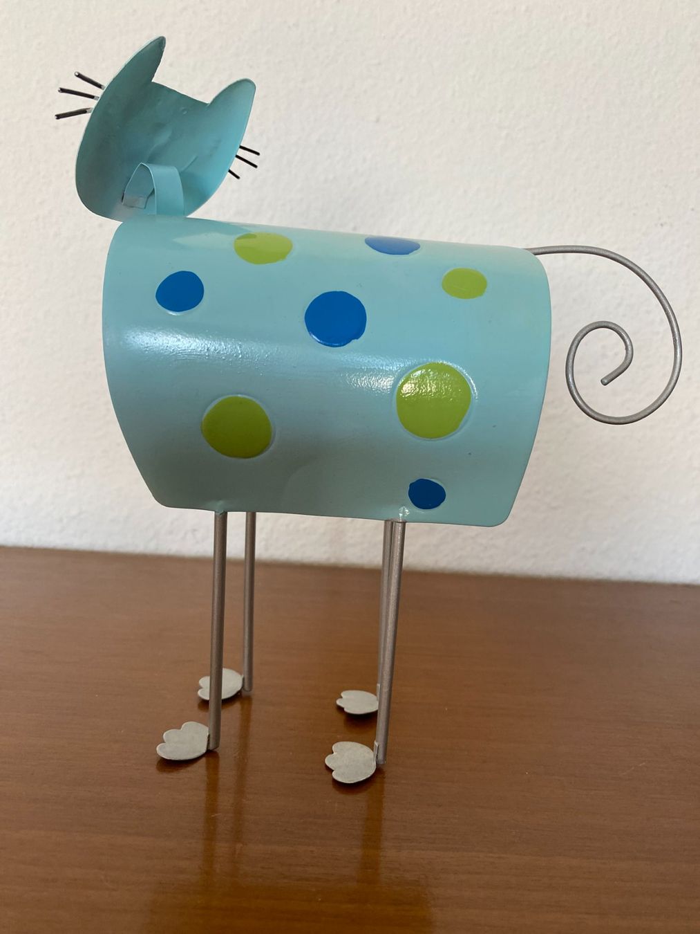 Statuette: lustige Blechkatze – Usato da Schlieren venduto da Trudyschoe 2