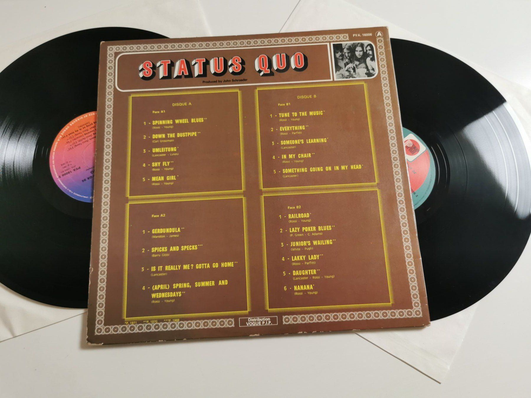 Dischi in vinile: STATUS QUO -  LE DOUBLE DISQUE D'OR – Usato da Grafenried venduto da House-of-Oldies 1