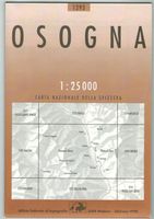 Landkarte Osogna 1998