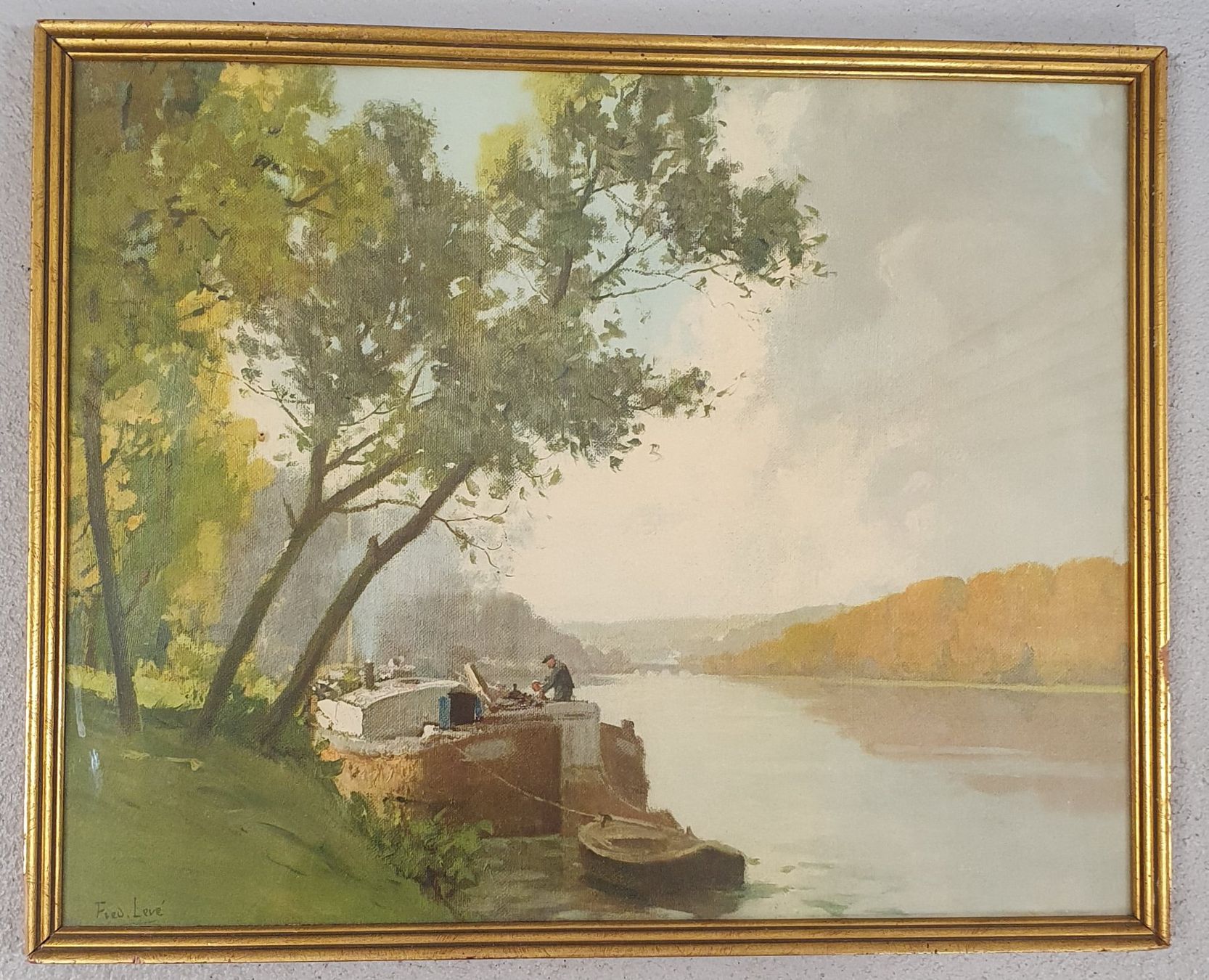 Dipinti: Bild von Frederic Louis Leve – Usato da Egerkingen venduto da Acc1