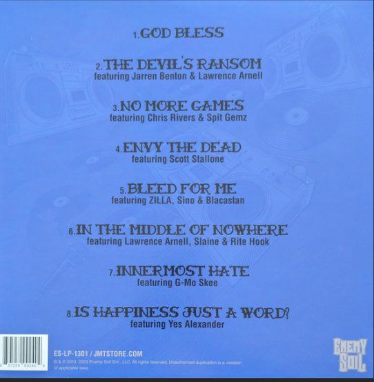Schallplatten: Vinnie Paz "Carry on Tradition" LP Vinyle Rare Comme Neuf – Gebraucht aus etoy von Vinyle-is-back.com 1