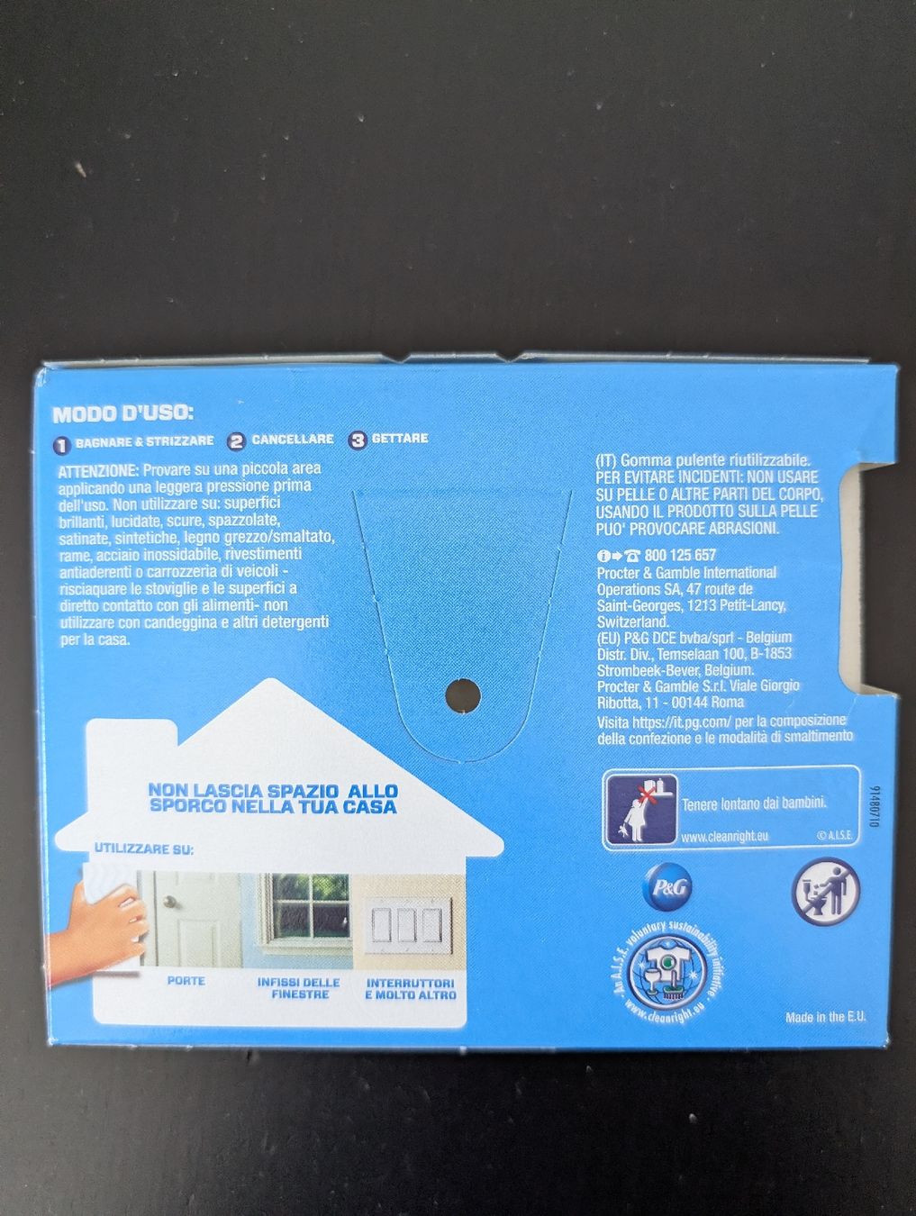 Altro per la casa: 2x Magic Rubber for cleaning walls - New – Nuovo e nell'imballaggio originale da Fribourg venduto da balzabalza 1