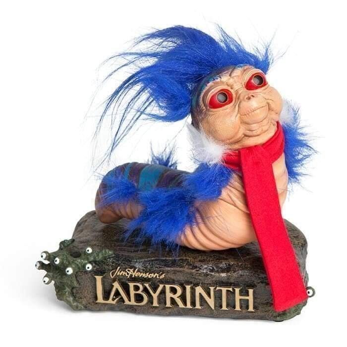 Giocattoli: LABYRINTH Wurm David Bowie Henson NEU! – Nuovo e nell'imballaggio originale da Schaffhausen venduto da Dc_collector_99