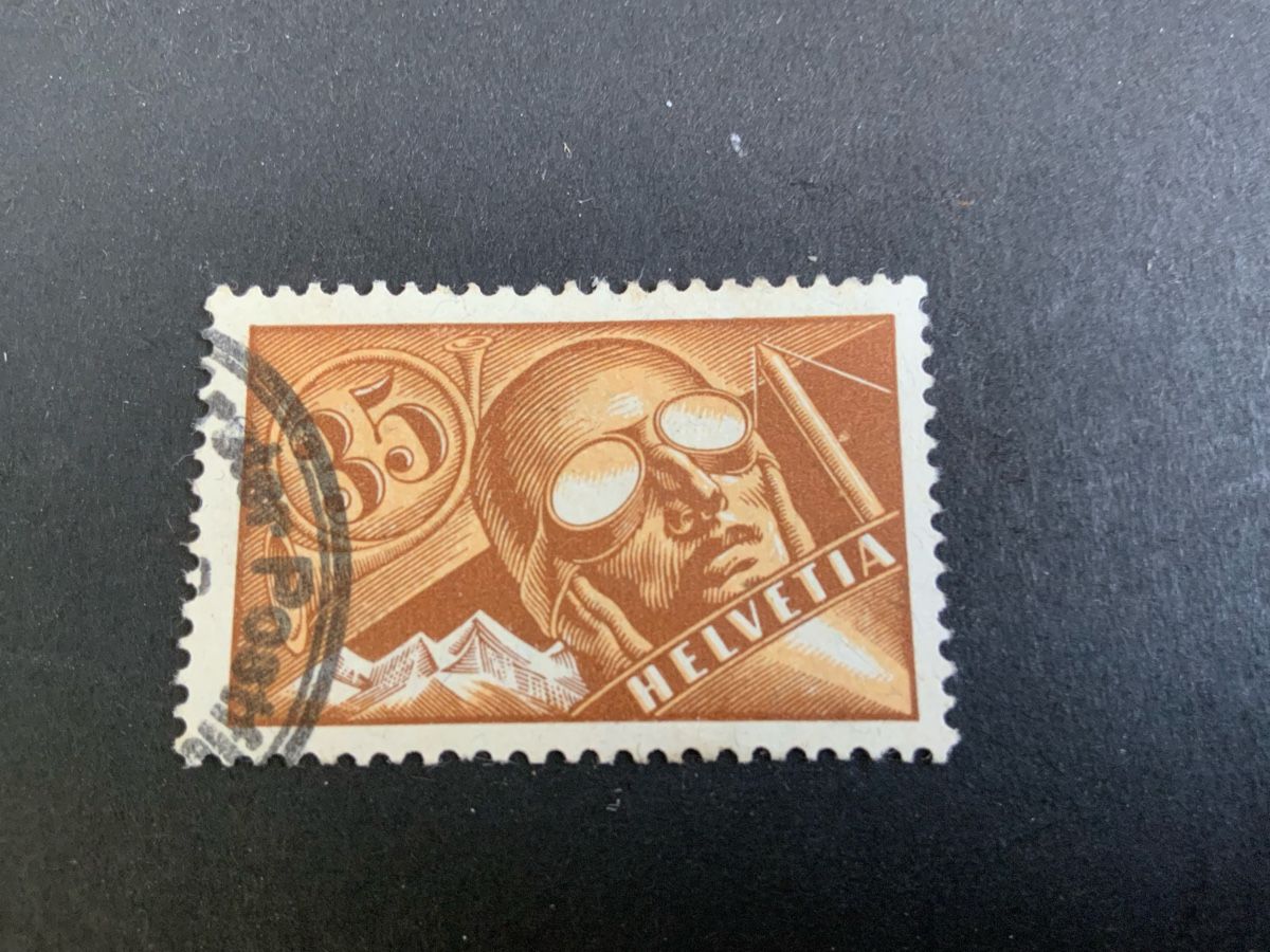 Alle Briefmarken: Flugpostmarken – Gebraucht aus Binningen von chr_cr5n