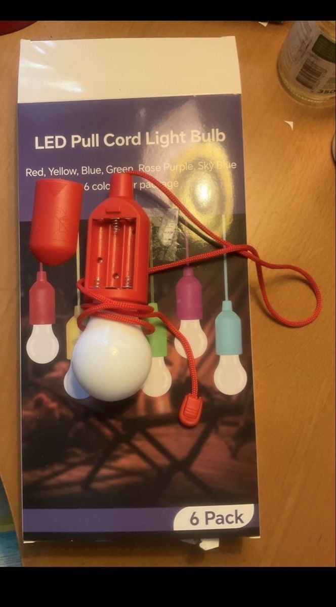 Lampade: Camping Lights : LED Pull Cord Lights : 6 – Nuovo (secondo la descrizione) da Zürich venduto da Proton_Slit