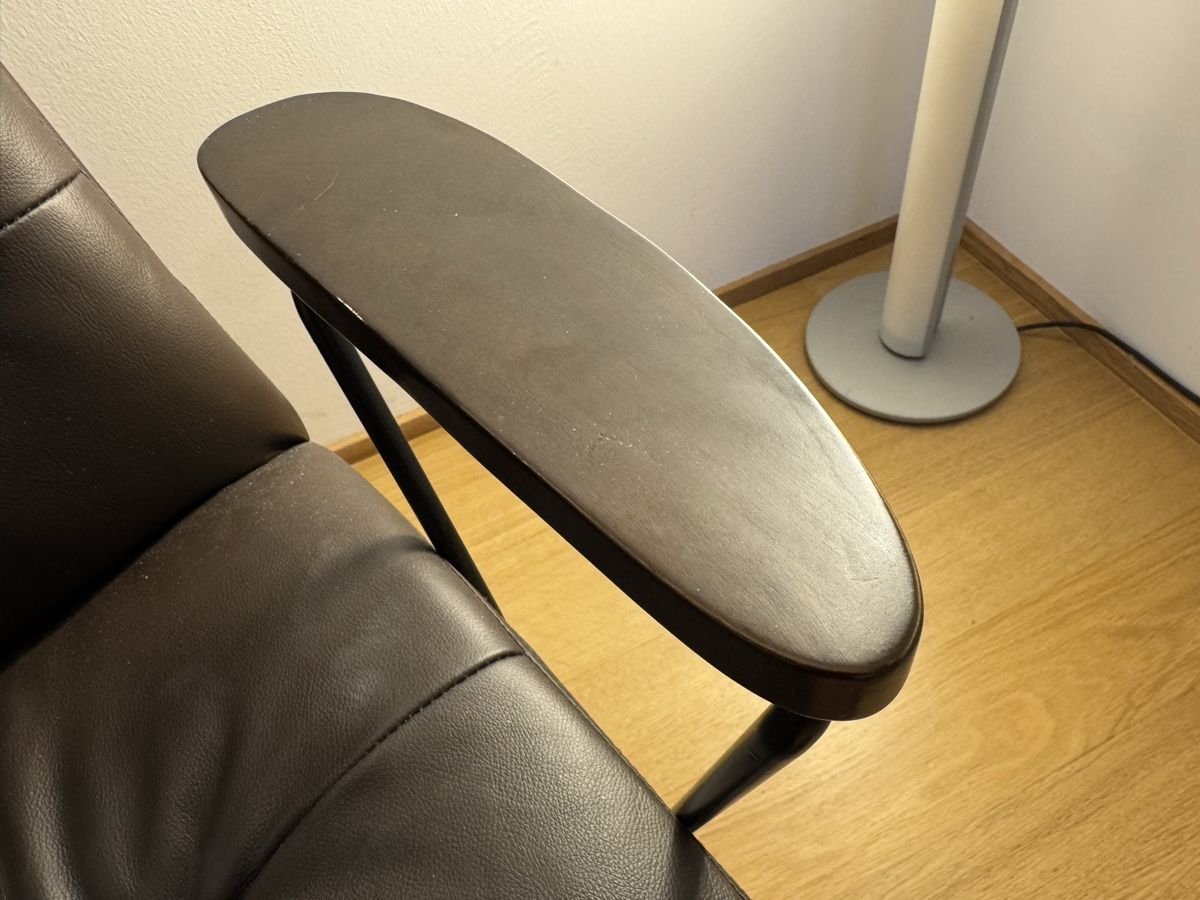 Sedie: Office Chair Brown Leather Armrests – Usato da Zürich venduto da xarthurx 4