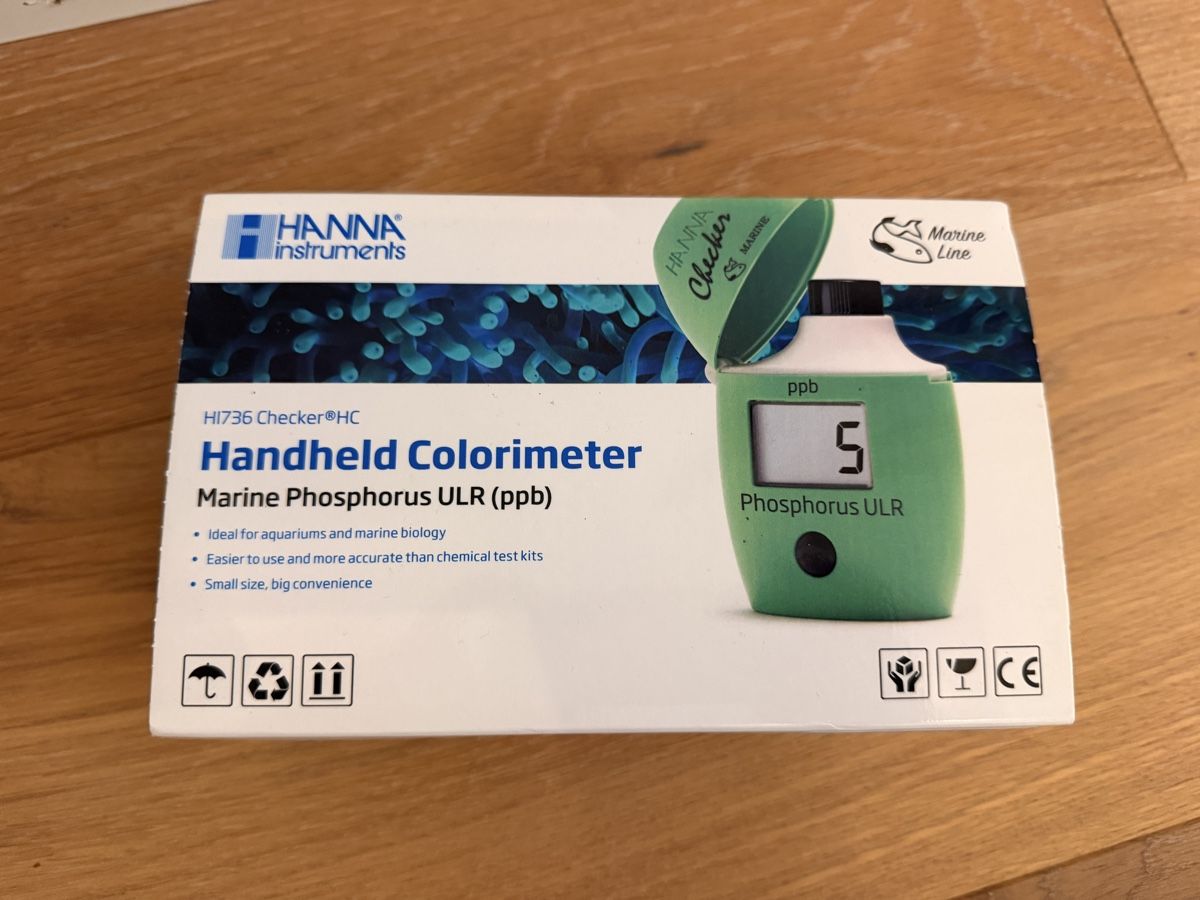 Acquari: Hannah Checker HI 736 Phosphorus Meerwasser – Usato da Winterthur venduto da R2D_Y7C