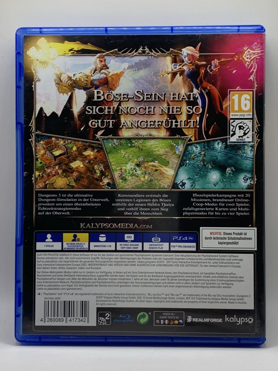 Sony Giochi: Dungeons 3 - Besonders Böse Edition - PS4 – Usato da Ostermundigen venduto da RG-Collector 1