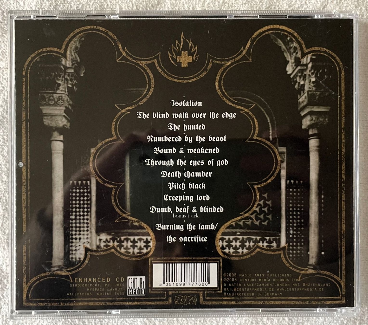 CDs: Fear My Thoughts – Isolation - 2008 - CD - First Press – Gebraucht aus Uster von Zardodel 1