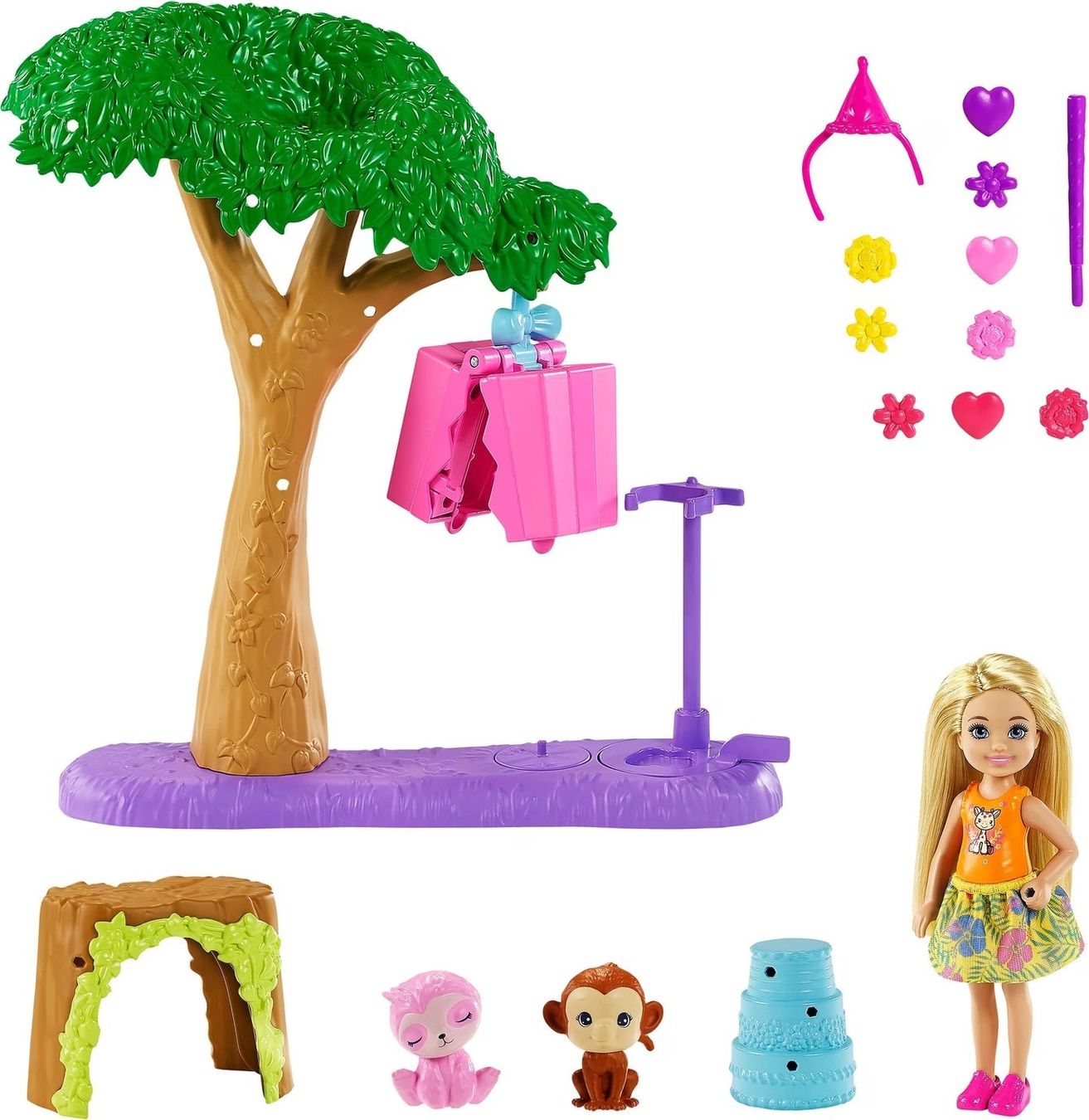Bambole: Set Barbie, Chelsea et sa pinata – Usato da Fribourg venduto da fripons 8