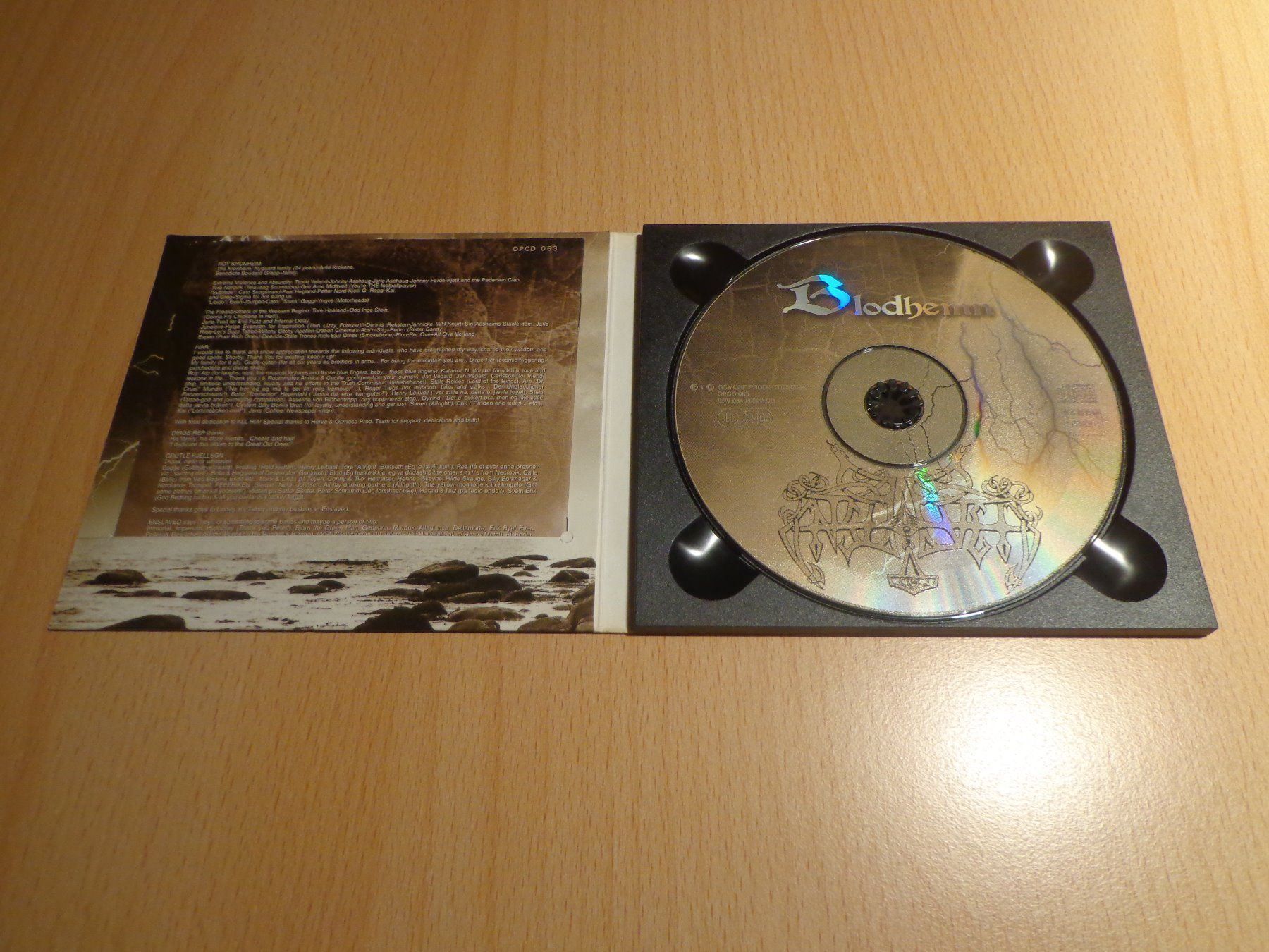 CD: Enslaved-Blodhemn CD Digipak First Pressing 1998 – Usato da Brienz BE venduto da INTERNALFIRE 2