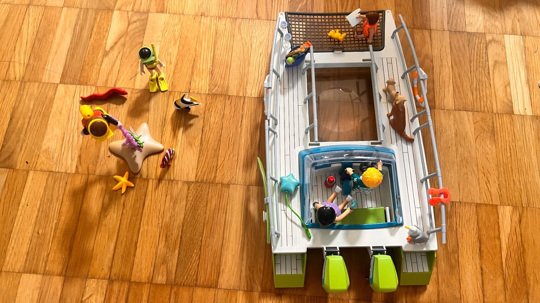 Playmobil Jouets: Glasbodenboot mit Unterwassermotor  Nr.9233 – D'occasion à Kilchberg ZH par ddi 1