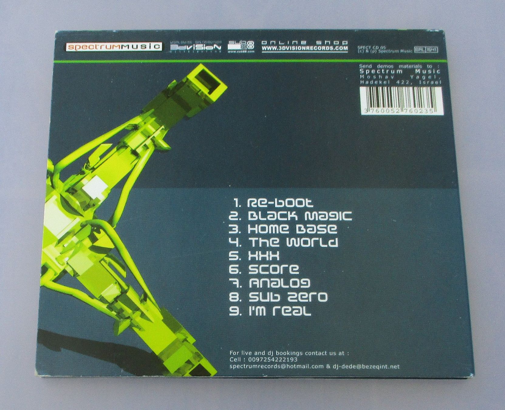 CD: SPECTRUM - XXX - Psy-Trance – Usato da Wattwil venduto da Muriel11 1