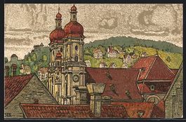 St. Gallen, Doppeltürme der Stiftskirch