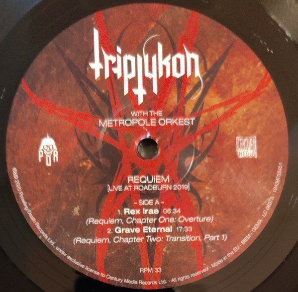 Schallplatten: Triptykon: Requiem Live At Roadburn 2019 – Neu und originalverpackt aus Brittnau von Zibu 4