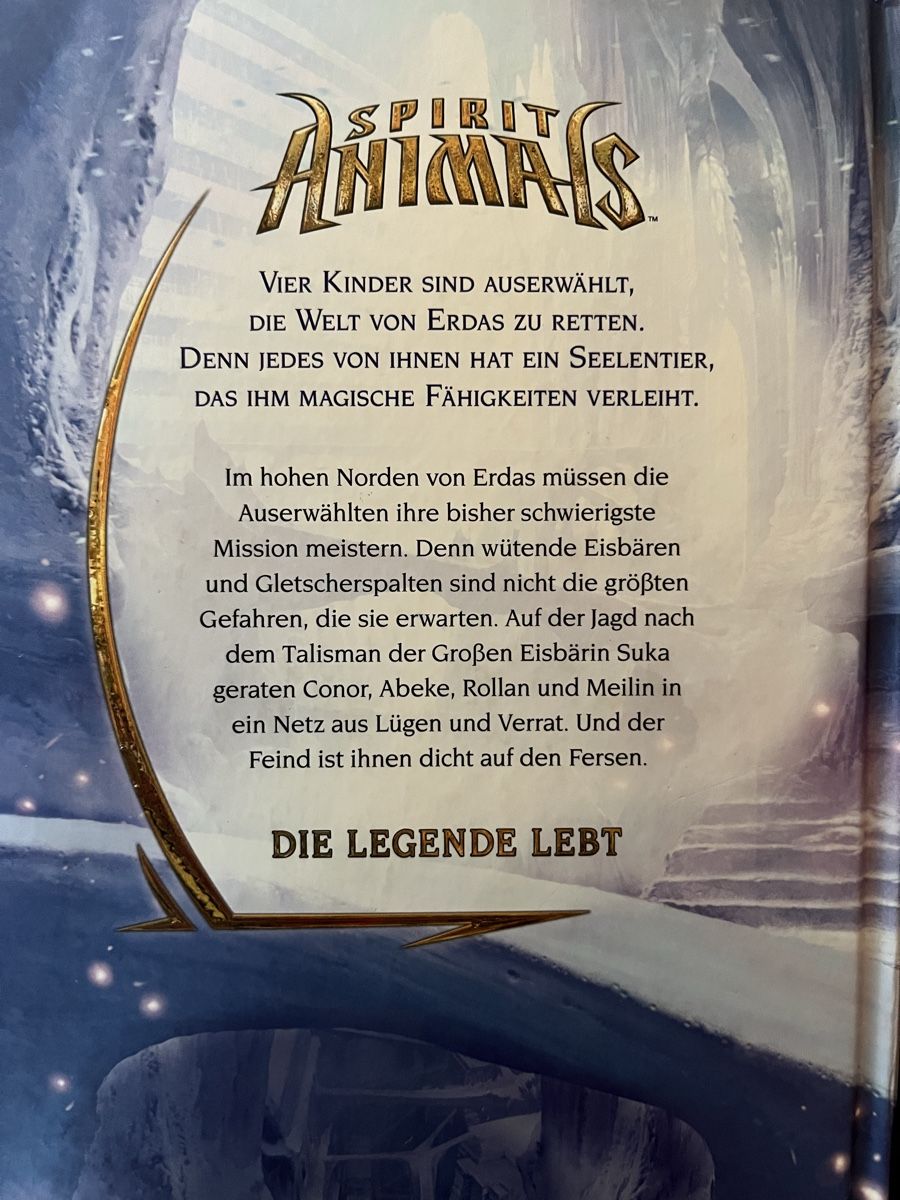 Libri: Spirit ANIMALS – Usato da Grünenmatt venduto da Hexenzauber 1