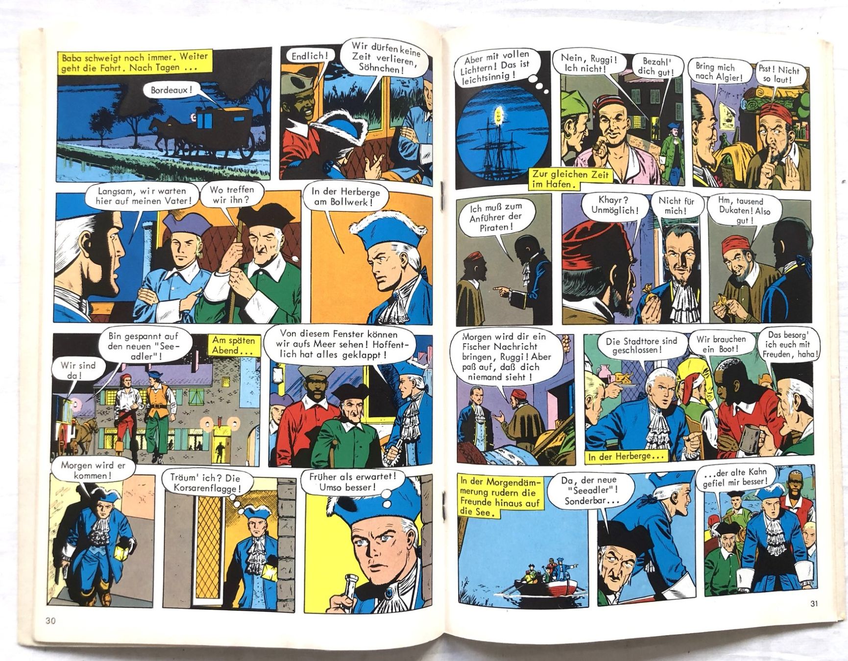Fumetti: DER ROTE KORSAR - Heft - Nr.12 - Bastei Verlag – Usato da Schaffhausen venduto da durruti 2