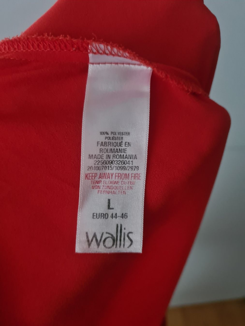 Camicette: Rote Wickelbluse Wallis Gr. 44-46 elegant – Usato da Zürich venduto da nel_k752 3