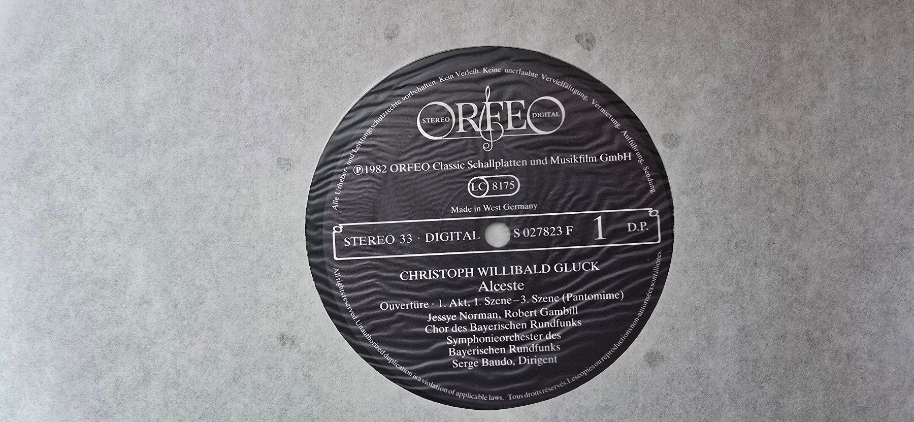 Dischi in vinile: GLUCK : Alceste - Jessye Norman / DMM Orfeo – Usato da La Tour de Peilz venduto da Helvetica-Raw 3