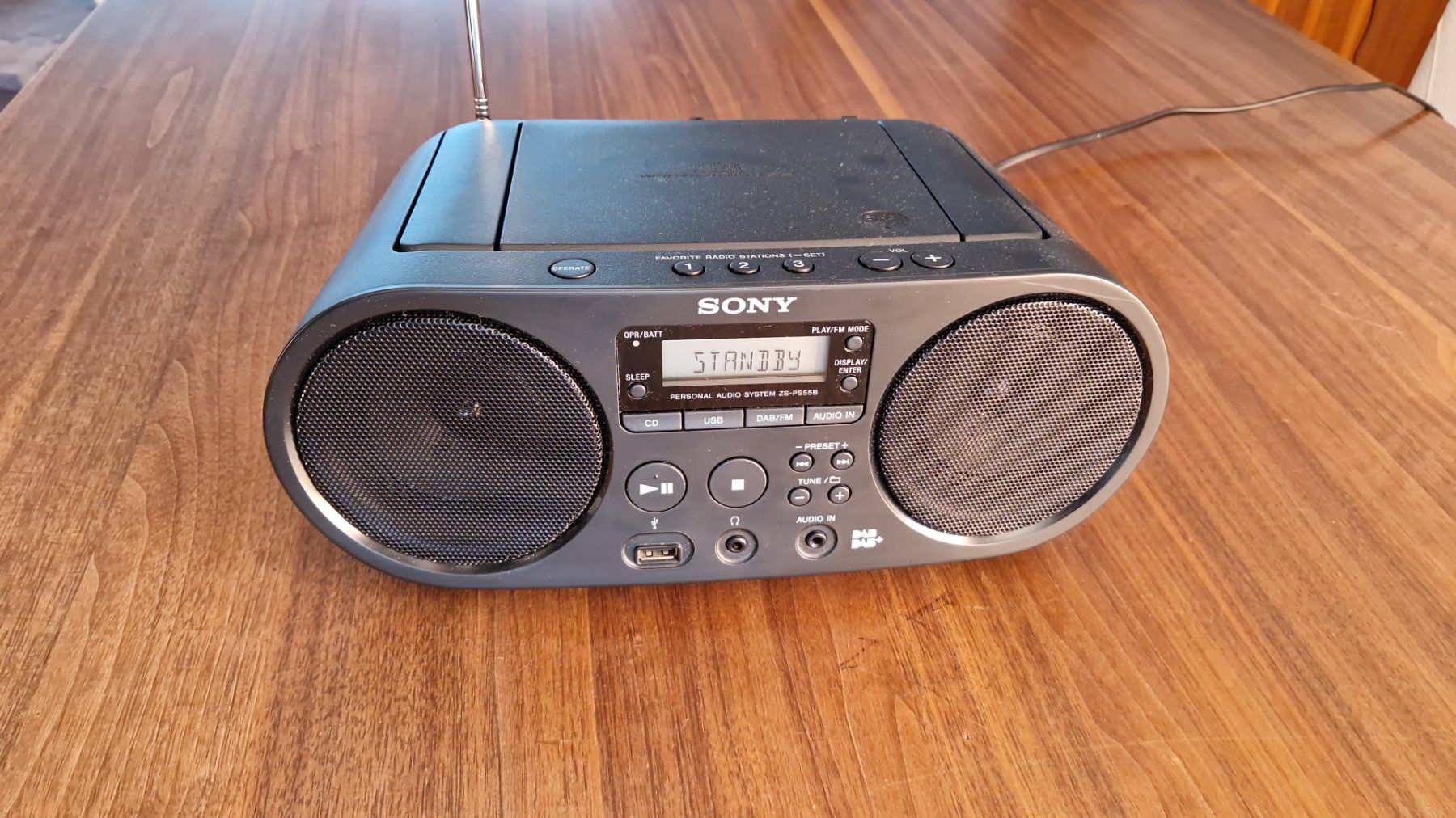 Sony Radios: SONY ZS-PS55B – Gebraucht aus Einsiedeln von Radiofreund