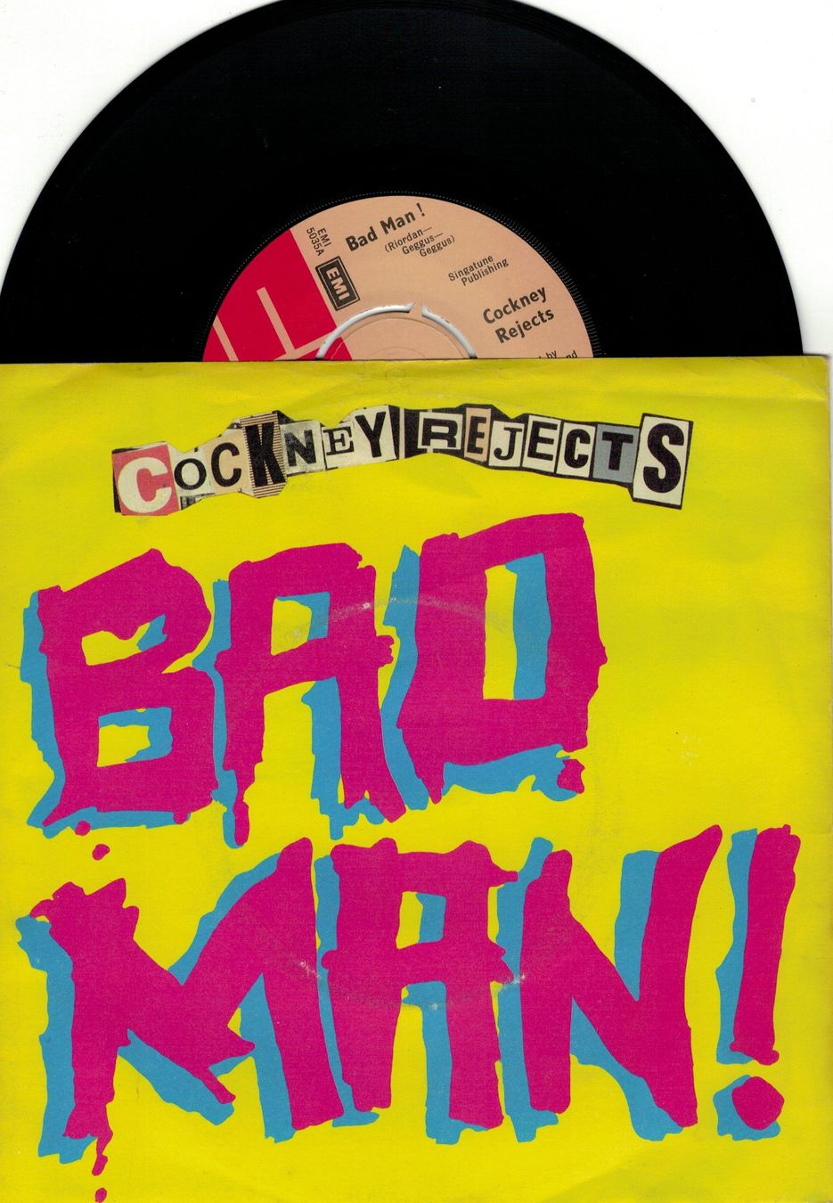 Dischi in vinile: Cockney Rejects - Bad Man! – Usato da Lugano venduto da mdal