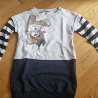 Monnalisa Pulli Gr. 116/6J mit Bär für Mädchen👧🏼