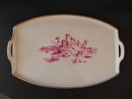 Serviertablett - Langenthal - Motiv Landschaft & Schlösser