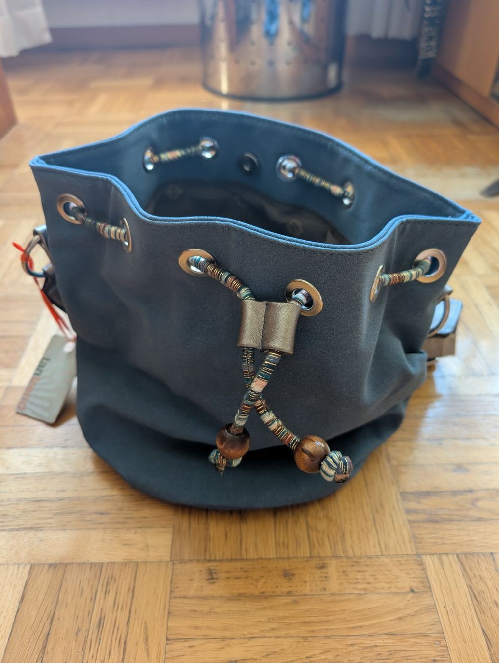 Borse da donna: Umhängetasche blau mit Ethno-Muster neu – Nuovo (secondo la descrizione) da Luzern venduto da la408842360 1