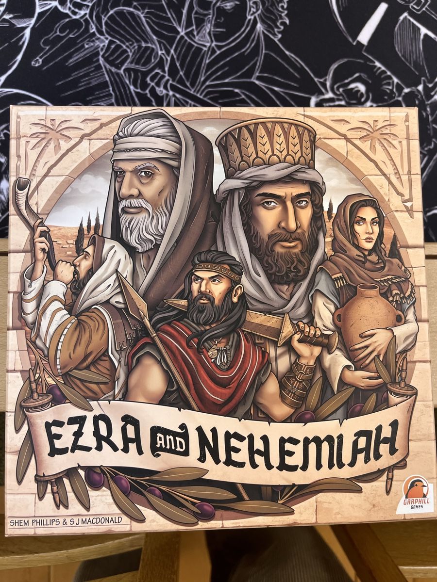 Giochi: Ezra and Nehemia, englisch kickstarter version – Nuovo (secondo la descrizione) da Urnäsch venduto da Gabriel_Jeker