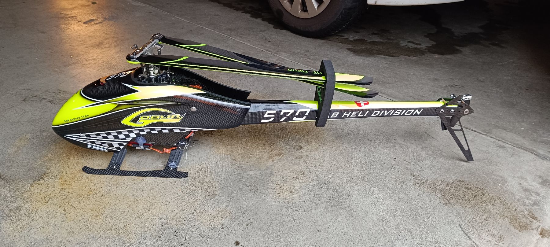 SAB Modellismo RC: SAB Goblin 570 – Usato da Lausen venduto da Trex700dfc